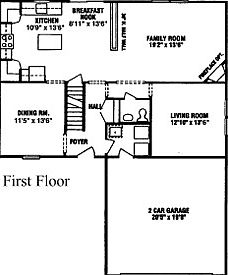 Main level layout