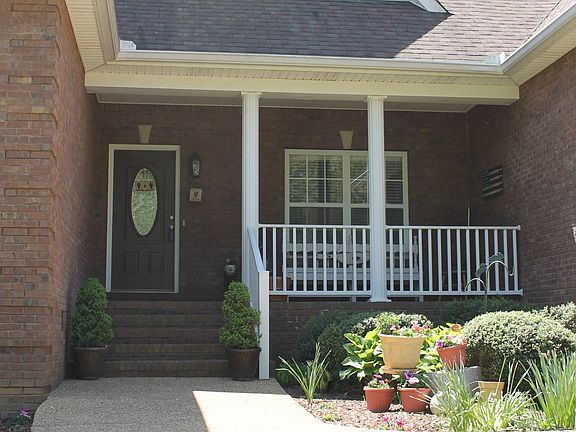 Spacious front porch. 