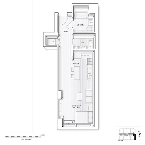 Floor plan 207-607