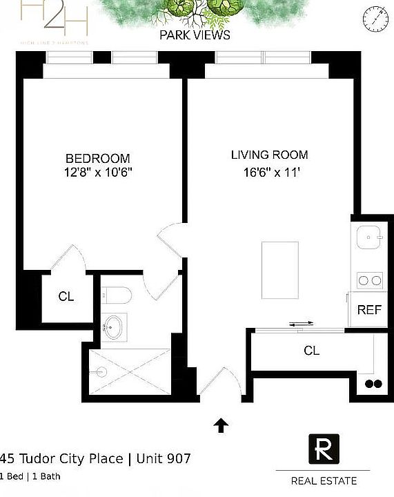 2nd image of 45 Tudor City Pl APT 907