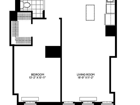 2nd image of 90 West St APT 19L