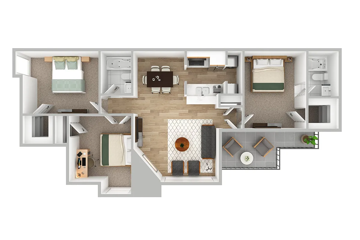 Floor plan C1