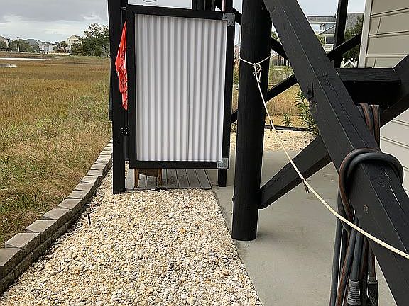 Outdoor shower