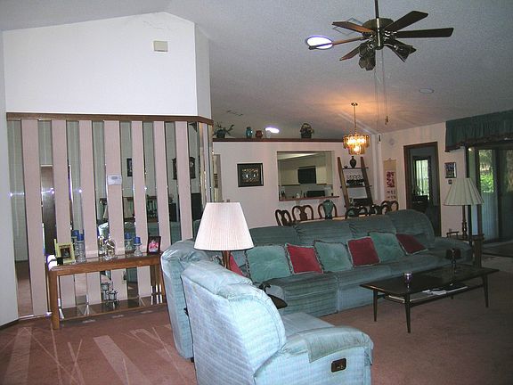 Great Room with Mirrored Wall