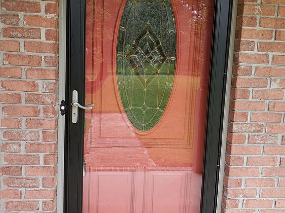 warm and inviting front door.