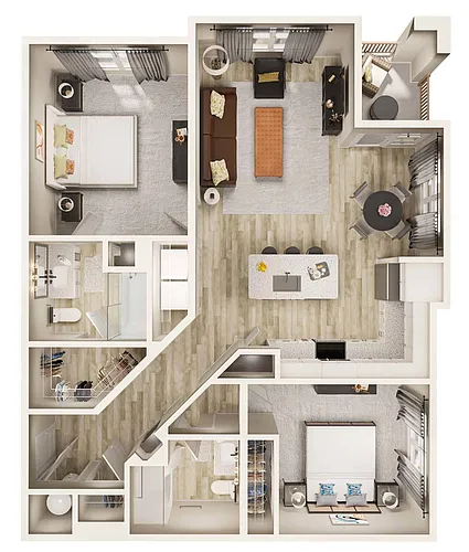 Floor plan B6