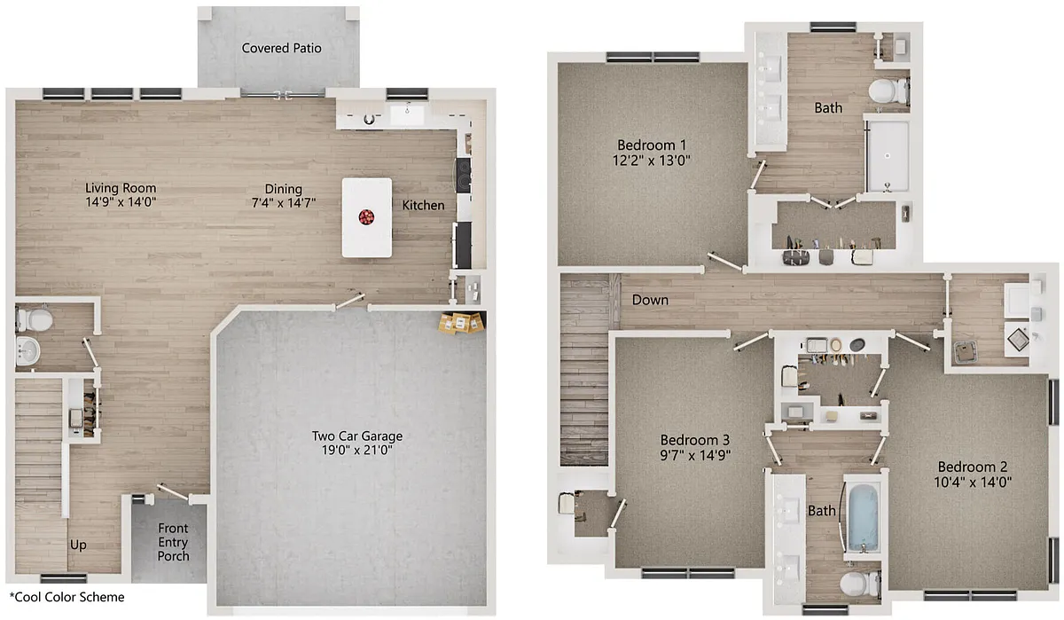 Floor plan C2TH