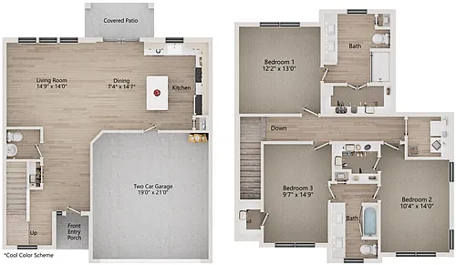 Floor plan C2TH