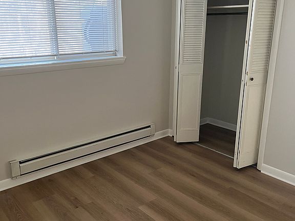 bedroom 1 with closest area