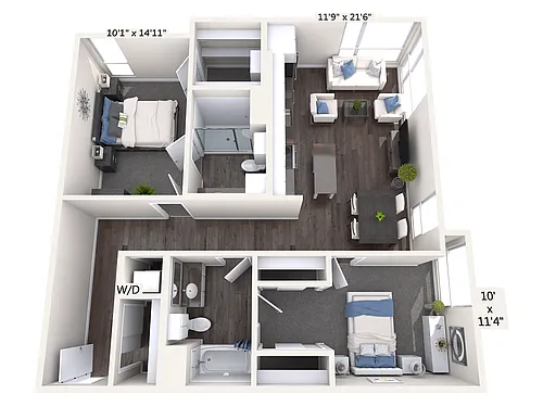 Floor plan B3_1096