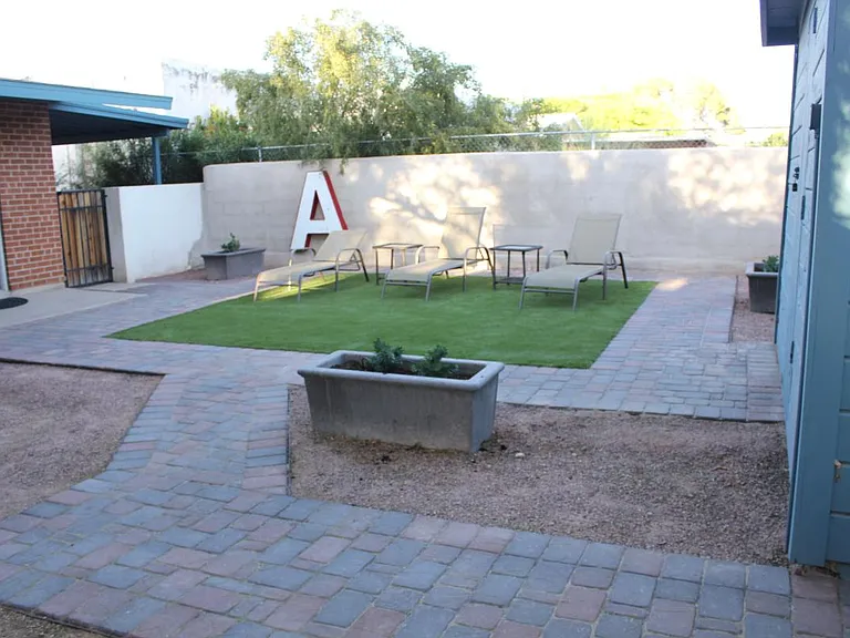 Back Yard From Back Gate