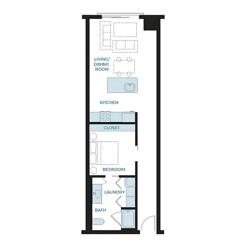 Floor plan Barkley Deluxe
