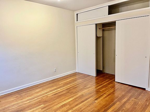 Bedroom with large closet.