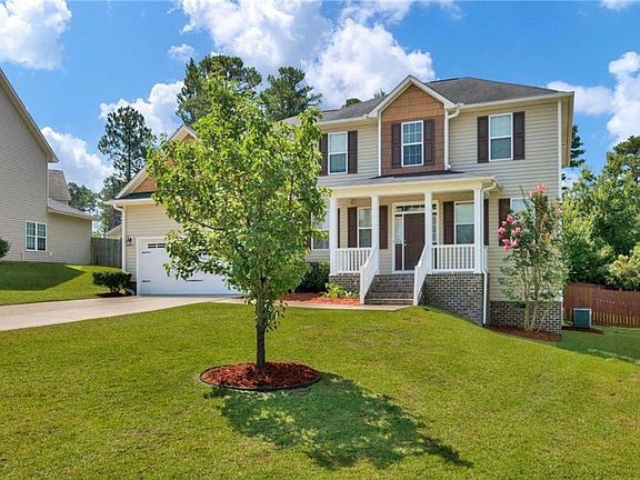 Yard is well maintained and requires minimal watering.