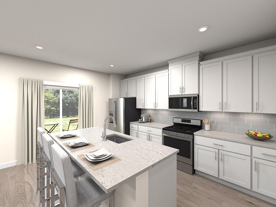 The Finley s spacious kitchen is fitted with ample counterspace for preparing your favorite meals.