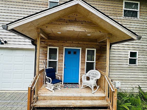 front door - east