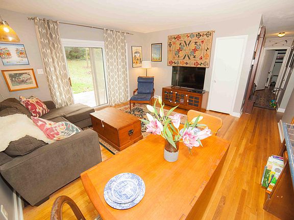 Living room looking into hallway