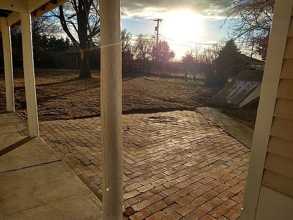 red brick Patio
