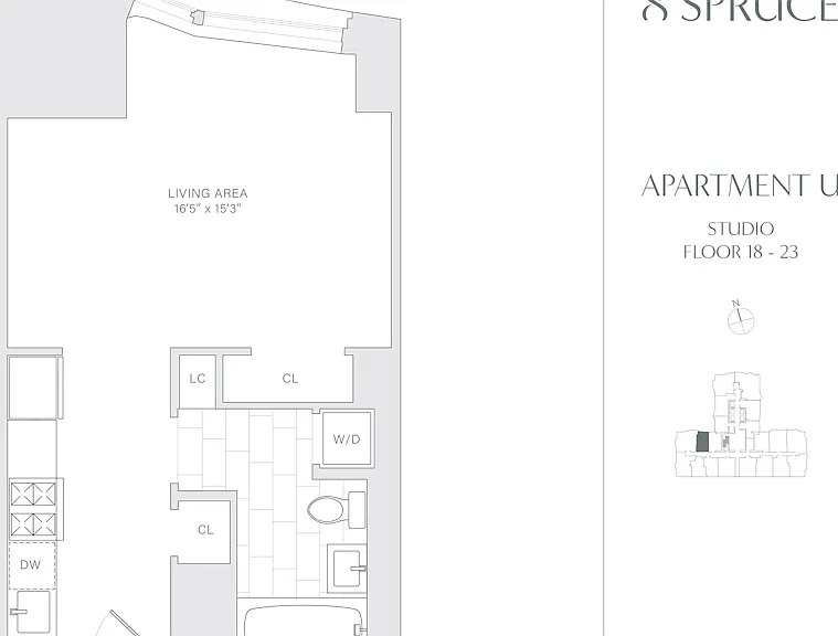 8 Spruce St #19U — Photo 2