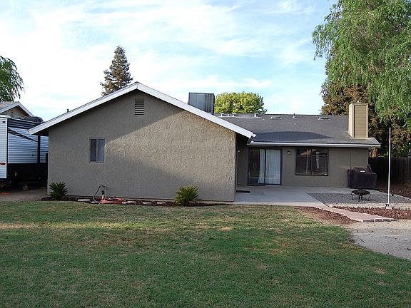 Backyard with large RV space