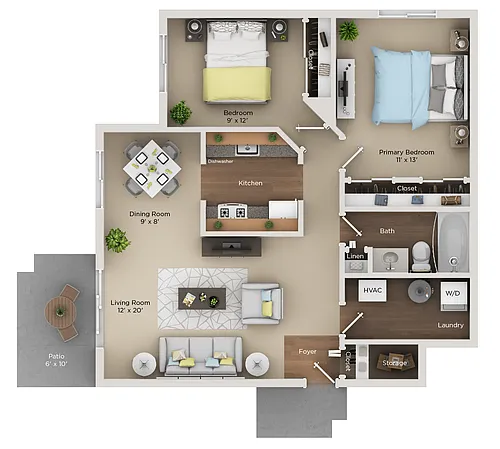 Floor plan B