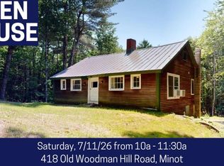418 Old Woodman Hill Road, Minot, ME 04258