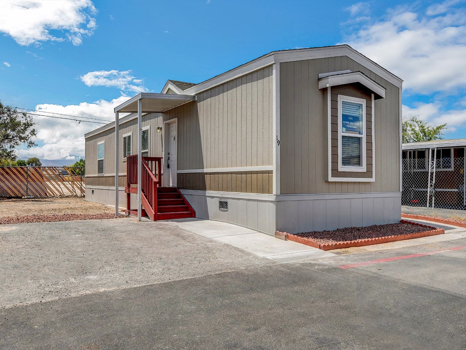 2 Bed, 2 Bath Plan, Las Palmas Mobile Home Park, Las Vegas, NV 89115