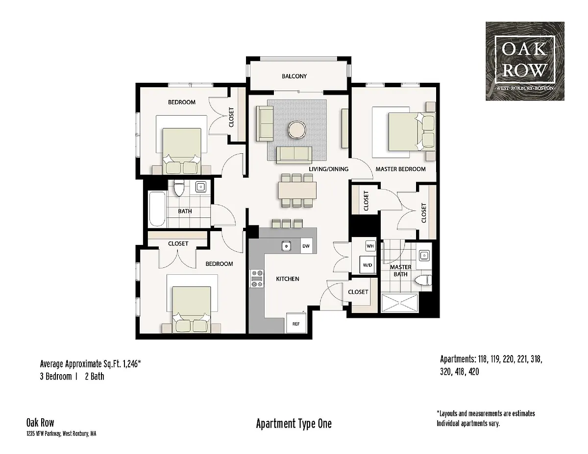 Floor plan Oak