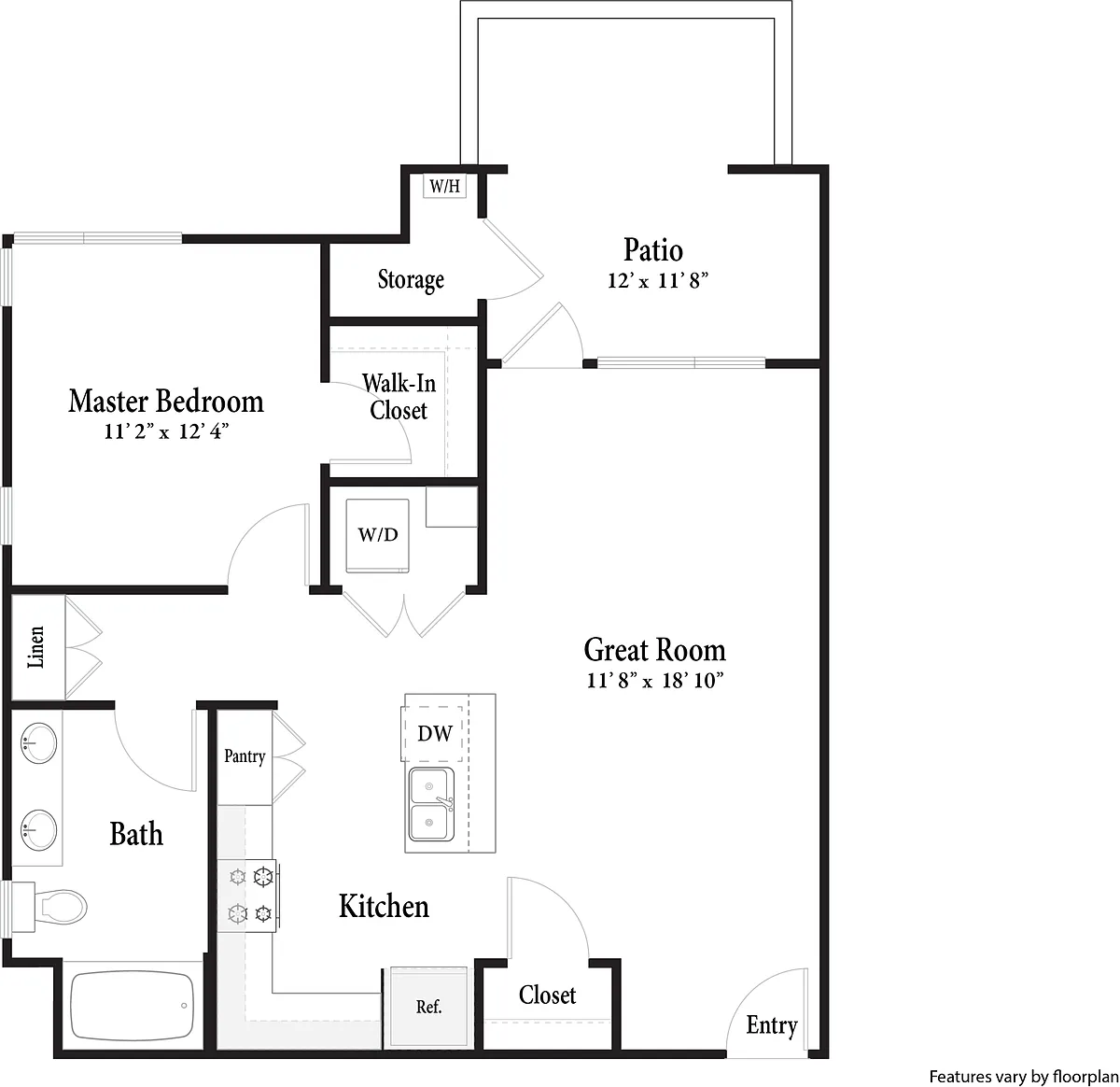 Floor plan A2F.1