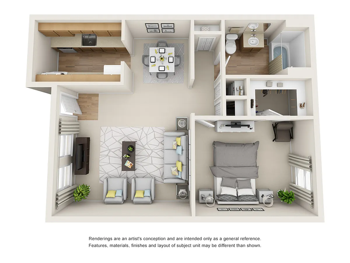 Floor plan 1C