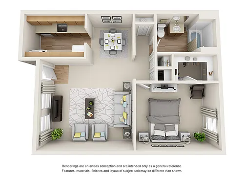 Floor plan 1C