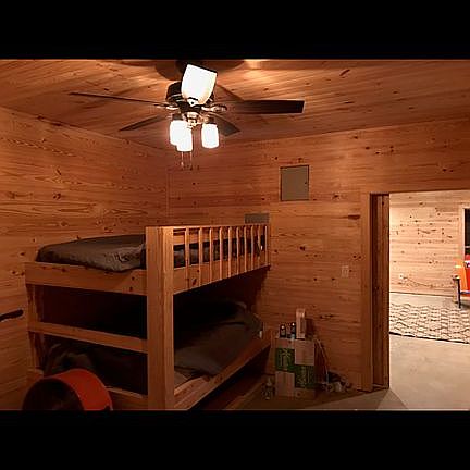 basement bunk room