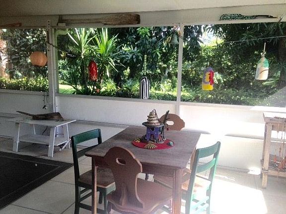 Screened patio