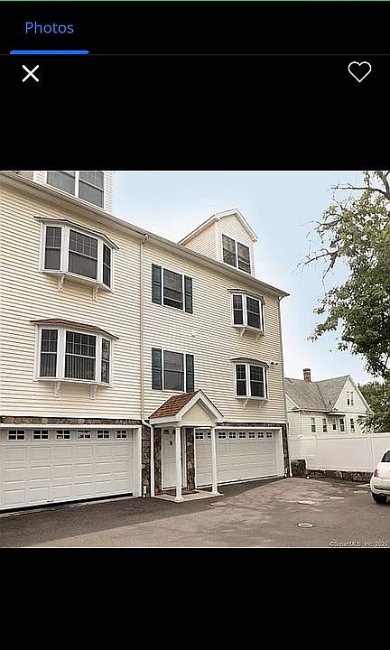 Outside of Condo 1 car garage