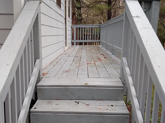 deck, just off of the 4 seasons porch room.