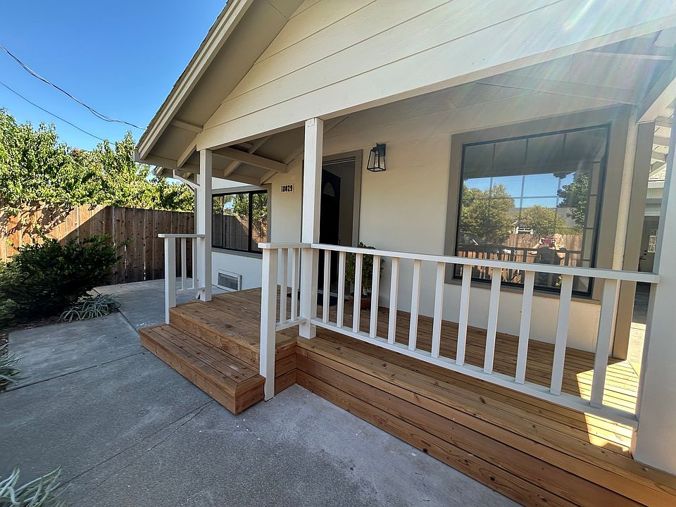 Front door and porch