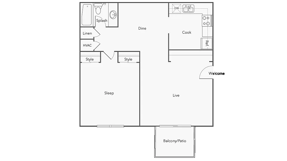 Floor plan Ardmore