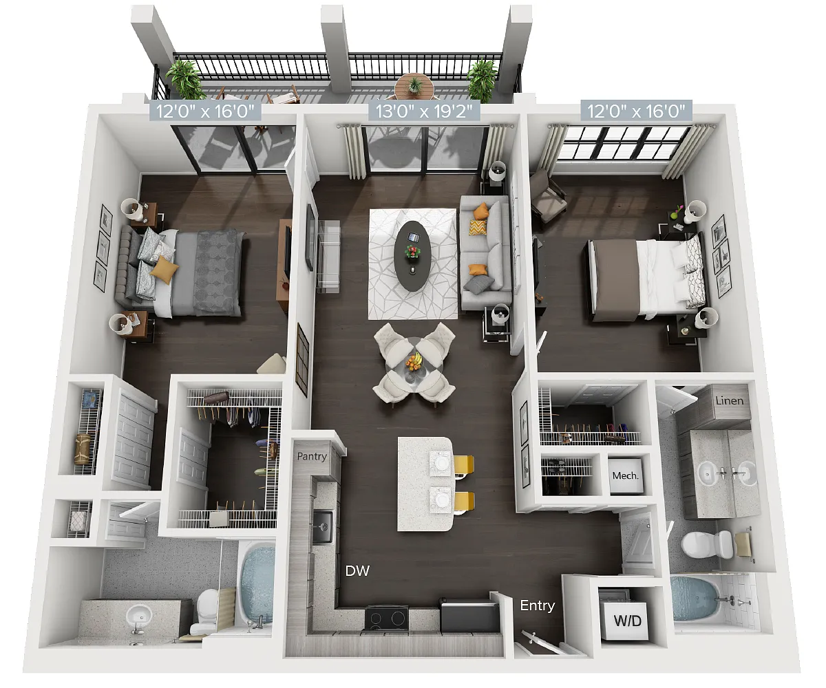 Floor plan B3_1234