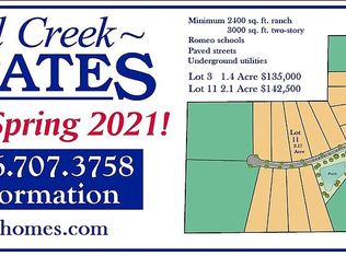 0 Henry D Dr UNIT 3, Bruce, MI 48065