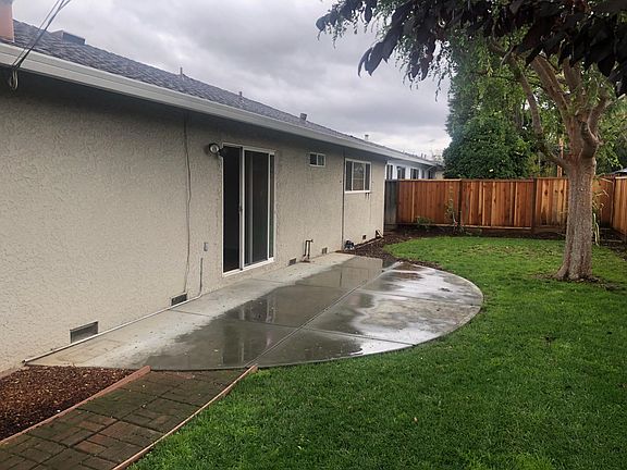 Priviate backyard