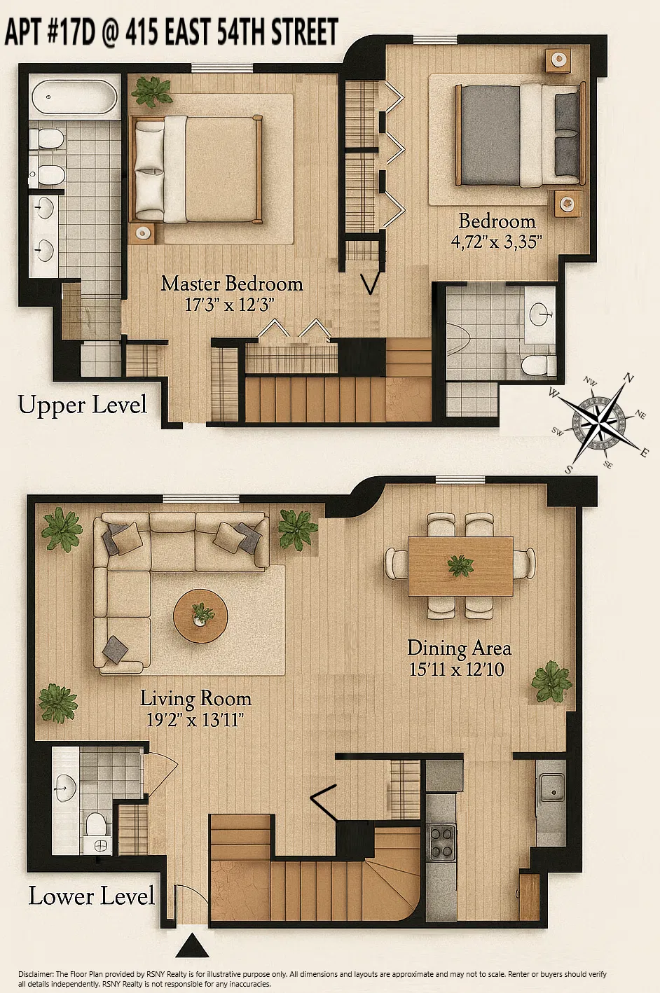 415 East 54th Street #17D in Sutton Place, Manhattan | StreetEasy