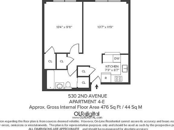 2nd image of 530 2nd Ave APT 3E