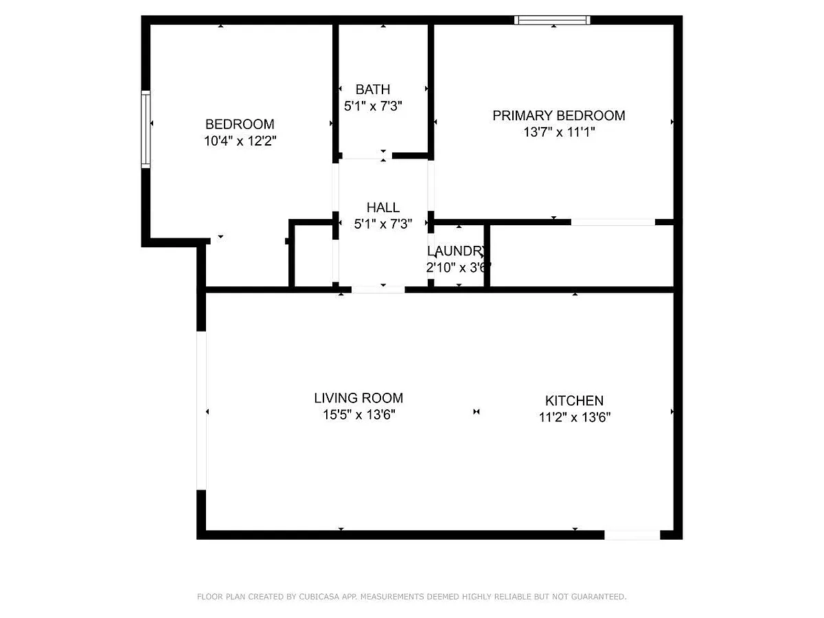 Floor plan 2 Bedroom