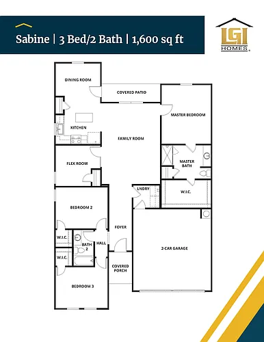 Floor plan Sabine