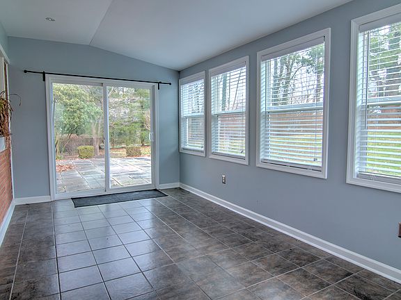 Newly constructed sun room