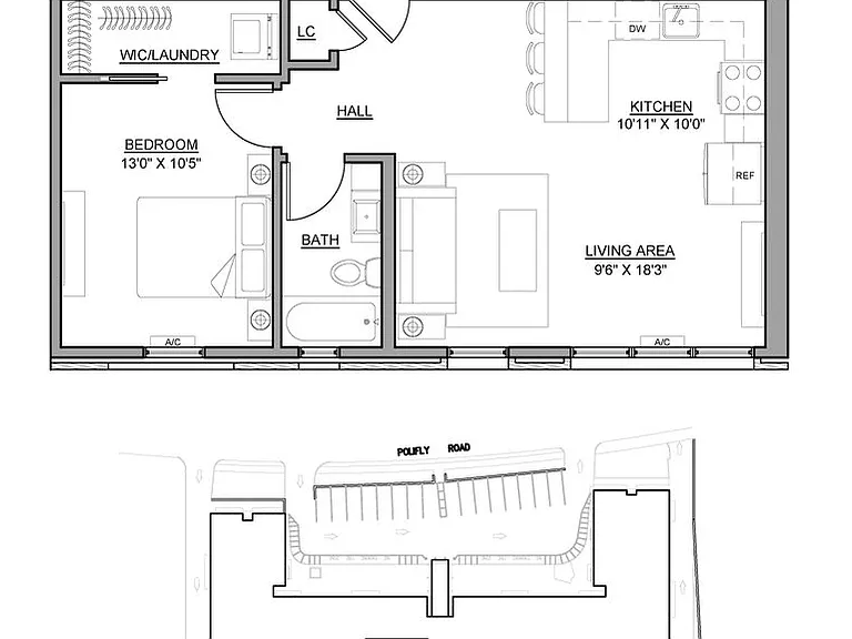 The Parkview at Polifly: In-Unit Washer & Dryer, Heat and Water Included, and Cat & Dog Friendly — Photo 38