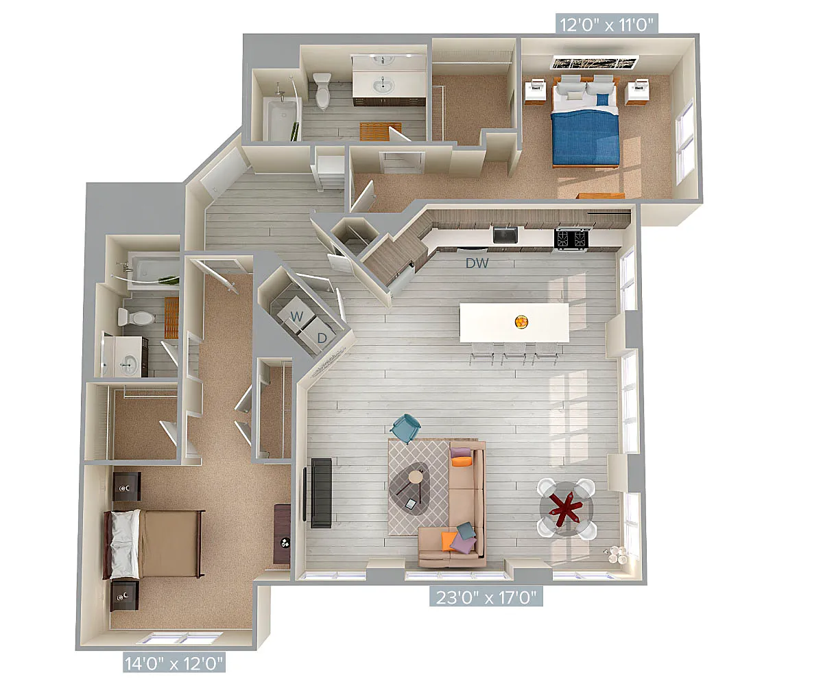 Floor plan B7-1468