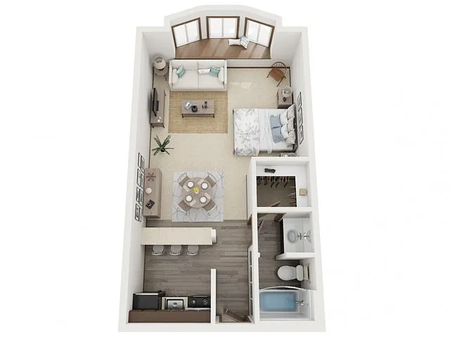 Floor plan Hickory