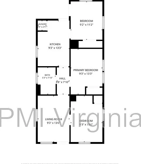 3 bed, 1.0 bath, 800 sqft, $1,795 — Photo 2