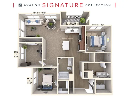 Floor plan B16-E-Wal